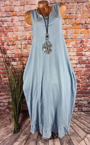 Maxi kleid langes alinie - maxi,