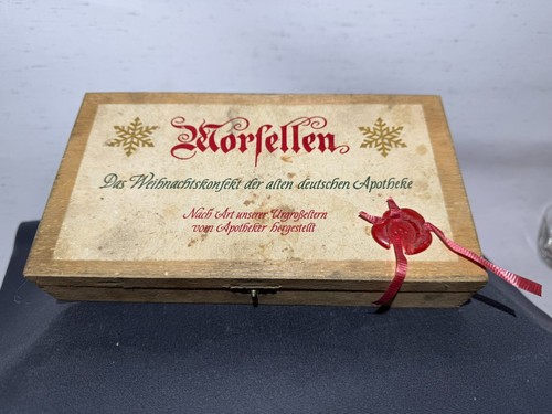 Holzkiste antik morsellen - antik,,