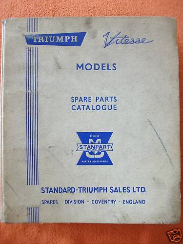 Original triumph vitesse - original,