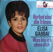 7" 1966! ELISA GABBAI : Vorbei