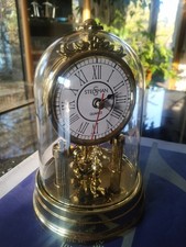 Vintage STELTMAN Standuhr, Dreh-Pendeluhr, Quarz - mit Kunststoffhaube Anleitung