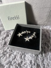 Firetti Sternen-Ohrringe Sterlingsilber (Neu)