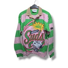 Iceberg Pullover Gr. M Snoopy's Suds Rugby Polo Snoopy Herren Shirt langarm 