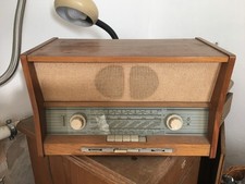cooles Wega 226 Röhrenradio von 1960/61 mit Holzgehäuse Vintage funktionstüchtig