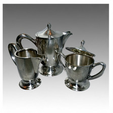 Hepp Silber Teller Teeservice