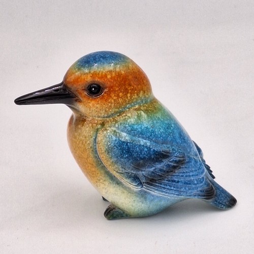 Eisvogel glasiert aus