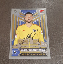 MATCH ATTAX CARD  24/25 2024/2025 FERNANDES HAMBURGER SV ORIGINAL SIGNIERT