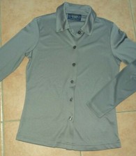 grau Damen Hemd Bluse 34 36 XS