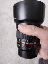 Samyang MF 85mm f/1,4 für BMPCC4K - MFT