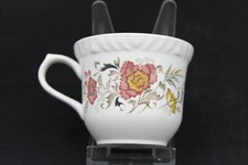 Adams Jeddo England Kaffeetasse Tasse aus Porzellan Vintage Blumen Ø 8 cm