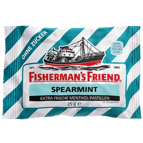 Fishermans friend spearmint - friend,