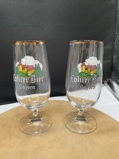 2 Bierglas Lohrer Brauerei