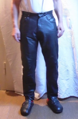Unisex nappalederhose schwarz - nappalederhose,