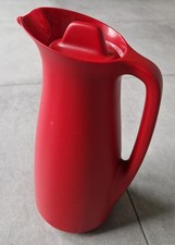 Tupperware Thermo Tup Isolierkanne Thermoskanne 1L Rot Neu