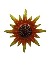 Sonne Metall Wanddeko mit