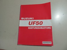 Werkstatthandbuch Reparatur Wartungs Suzuki UF 50 Estilete 2000 bis 2001