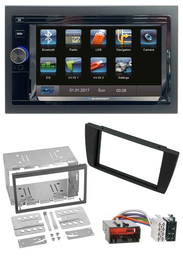Blaupunkt bluetooth 2din - sd,