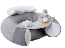 Babysitzkissen Nuby Penguin Sit-Me-Up Aufblasbarer Sitz auf dem Boden ab 6 Monat
