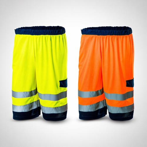 Kurze warnschutzhose shorts - warnschutzhose,