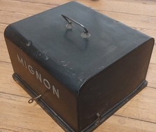 AEG Mignon Modell 3 Schreibmaschine um 1915 – mit Originalhaube