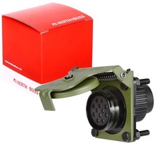 HERTH+BUSS 12-polige ANHÄNGER-STECKDOSE 24V METALL LÖTANSCHLUSS | 51305411