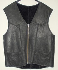 LUXUS Lammfellweste Lammfell