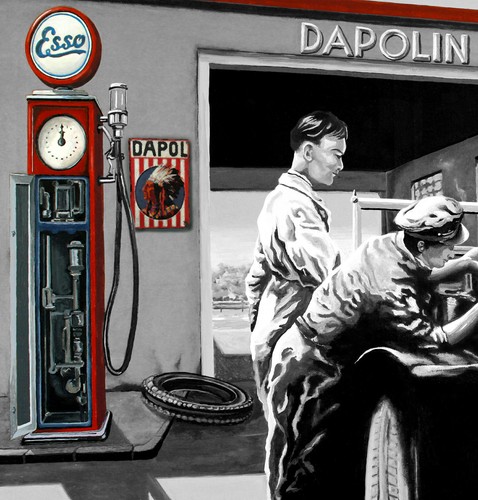 Dapolin esso zapfsäule - dapolin,