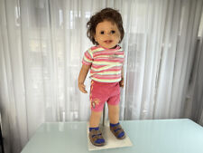  Künstlerpuppe Sammler Vinyl Puppe 68 cm Guter Zustand 