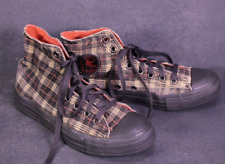 Converse All Star Classic Hi Chucks Sneaker Gr. 40 Cord kariert schwarz  BC786