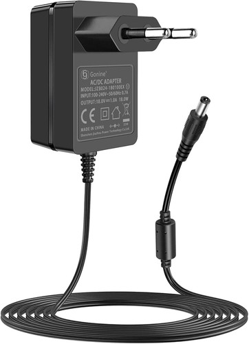 18v netzteiladapter mit 5 - 1a,