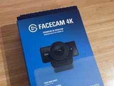 Elgato Facecam 4K 4K60-Studio Webcam - so gut wie neu. Neupreis: Rund 200 EUR