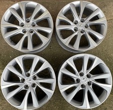 4x Lexus NX 200/200t/300h  18 Zoll Original Alufelgen PZ406-X3670 + Nabendeckel