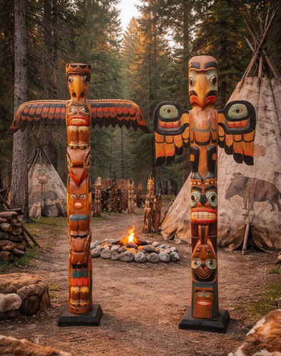 Totem 160 totempfahl - totem-160--,