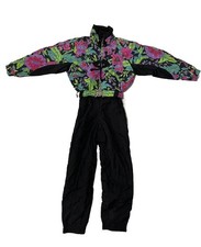 Vintage Ski Overall Skianzug