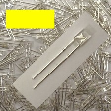 LED Rechteckig Gelb klar 2x3mm