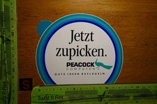 Alter Aufkleber Computer Büro