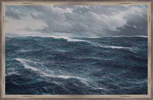 Sturm der nordsee - der,