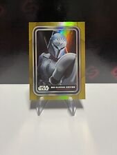 Topps Star Wars Bo-Katan Kryze Flagship 2023 Holo Foil Gold Karte EN NM