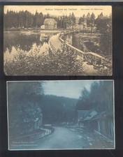2 alte Ansichtskarten 1920-Gotha/Tambach-Dietharz-Gothaer Talsperre