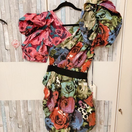 Lanvin blumen flowers dress - hm,