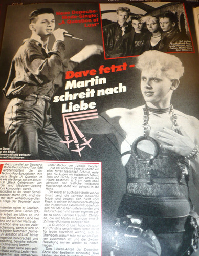 Ein depeche mode seite - mode, fan