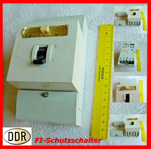 Ddr schalter schutzschalter - fi,