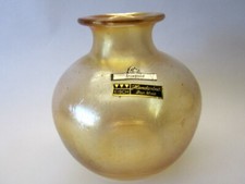 Eisch frauenau iris gold glas - eisch,