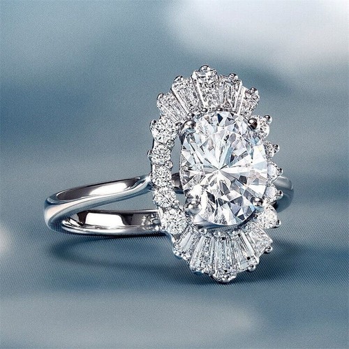 Ovaler runder diamant - ovaler,