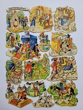 Stammbuchbilder Märchen "Dornröschen" DDR  Verlag Neubert