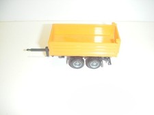 Herpa Kipper Tandemanhänger Tandemkipper in kommunal orange