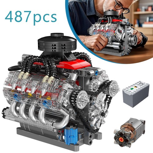 Engine motor bausatz - v8,