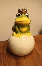 Spardose Froschkönig auf