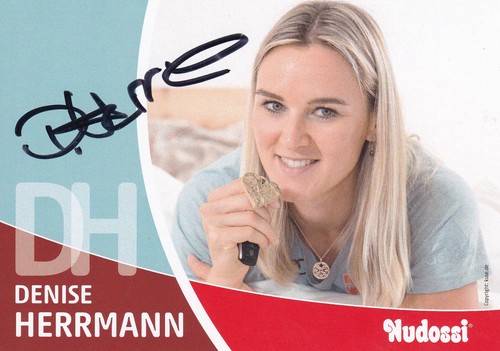Autogramm denise herrmann - denise,