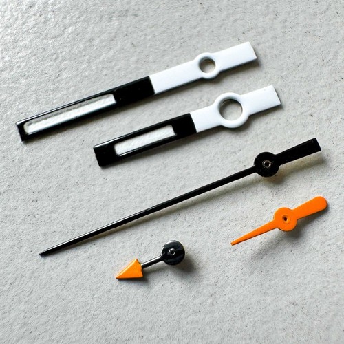 Zeigersatz schwarz orange eta - schwarz,